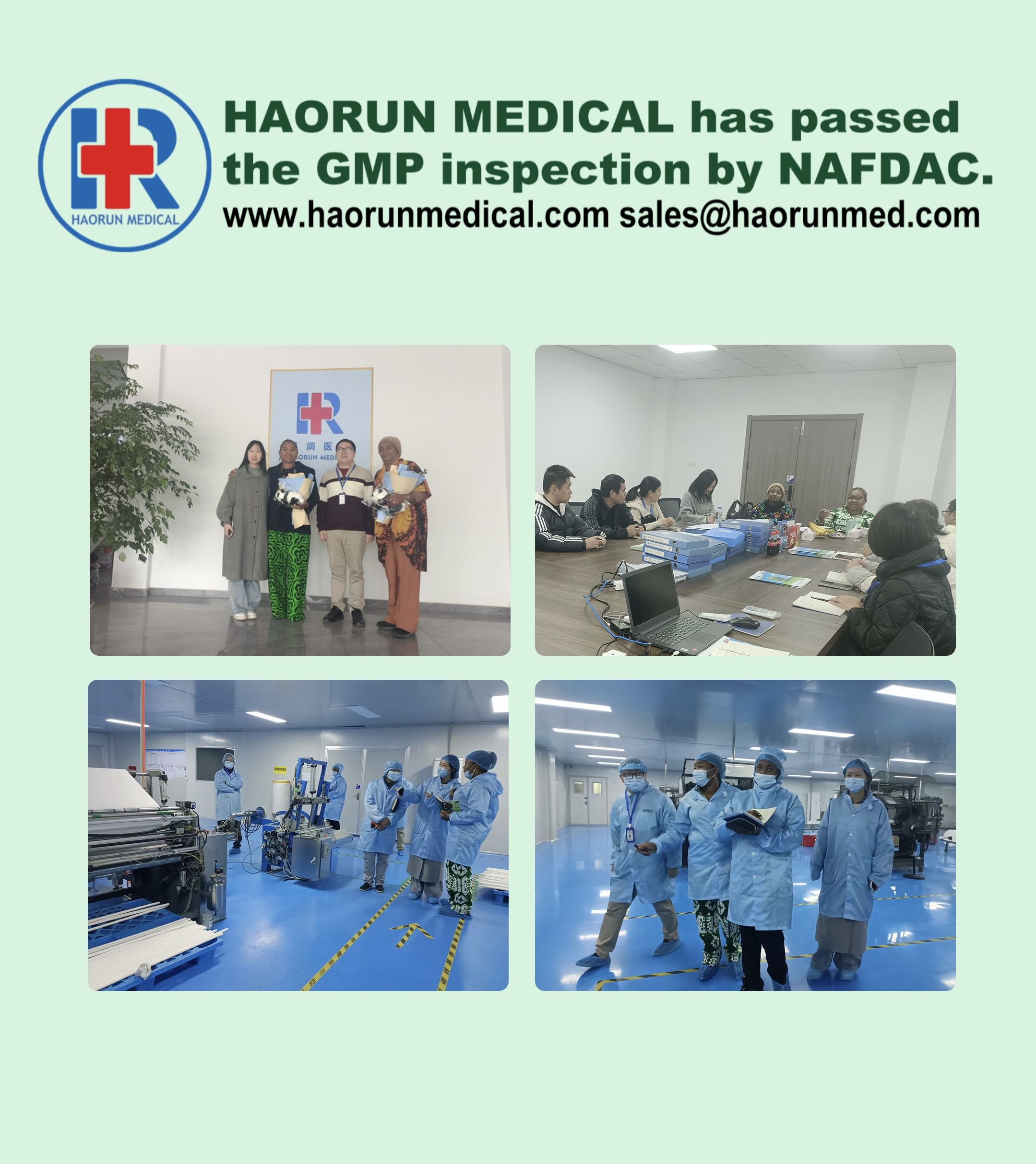 Качество Хаорунмеда получило международное признание – пройдена сертификация NAFDAC